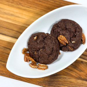 Biscuits chocolat pacanes à cuire à la maison