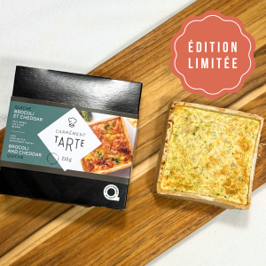 Carrément tarte: Quiche brocoli et cheddar