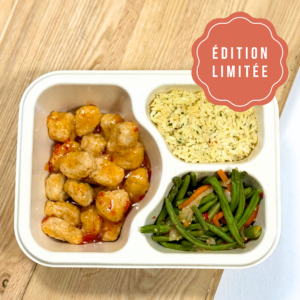 Barquette: Poulet sauce thai