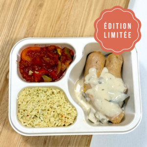 Barquette: Saucisses mexicaines